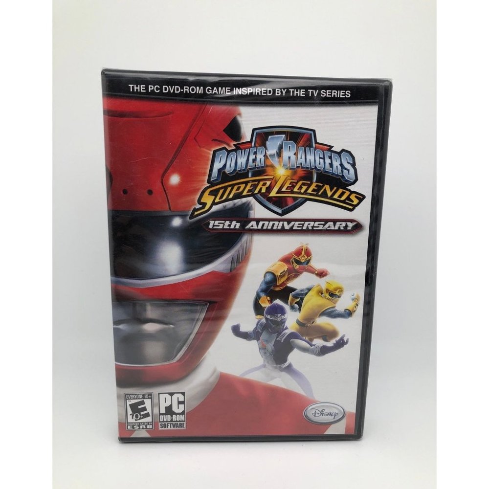 Power Rangers Super Legends 15th Anniversary (Windows XP - PC Game) 2007
